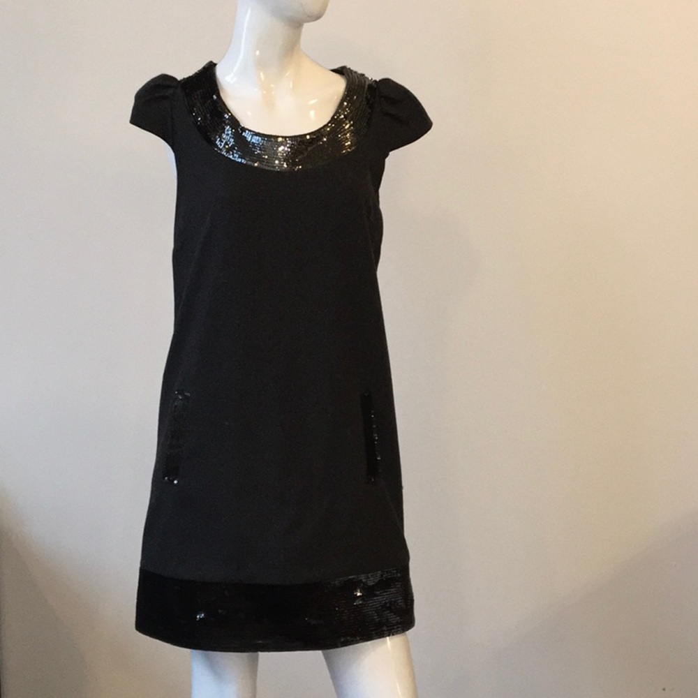 SALE Calypso dress with sequin - Picture 3 of 10